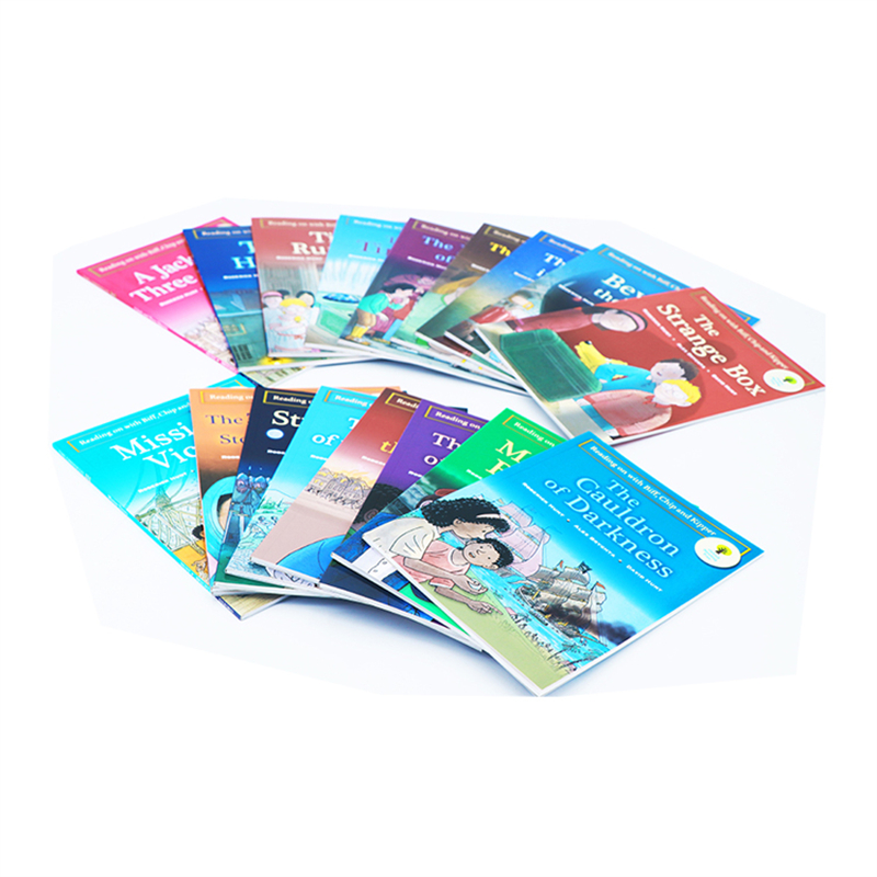 OEM artwork offset softcover book printing custom book printing