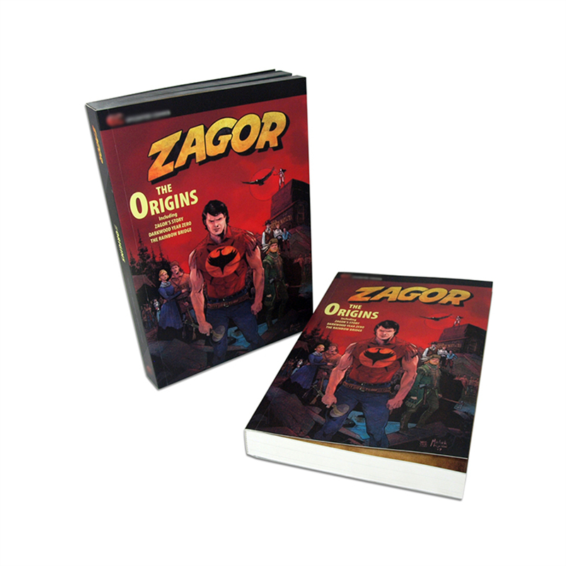 Custom offset adult comic book printing custom book printing