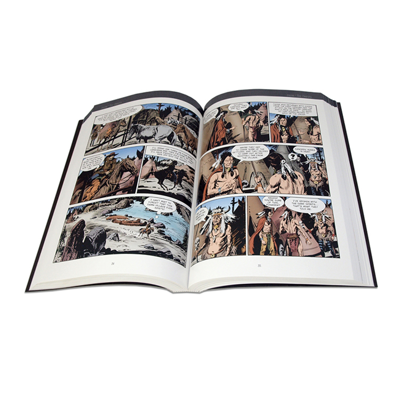 Custom offset adult comic book printing custom book printing