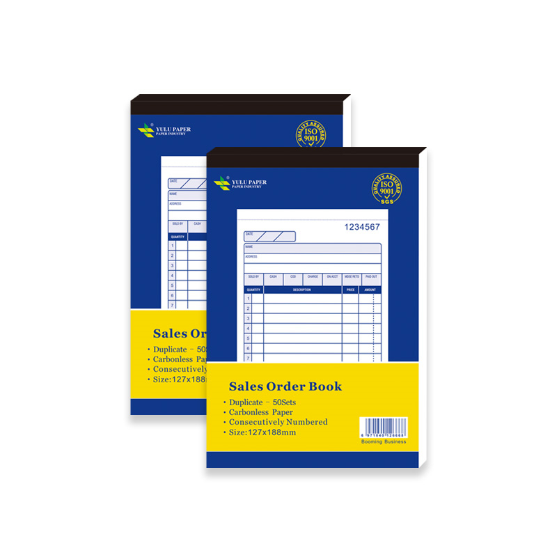 Carbonless paper bill book 2part color printing custom book printing