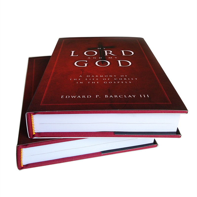 Full Color Hardcover Book With Case Printing custom book printing