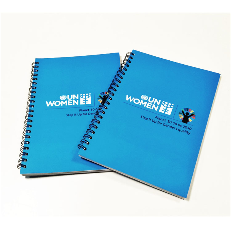 Ecofriendly spiral bound book printing factory custom book printing