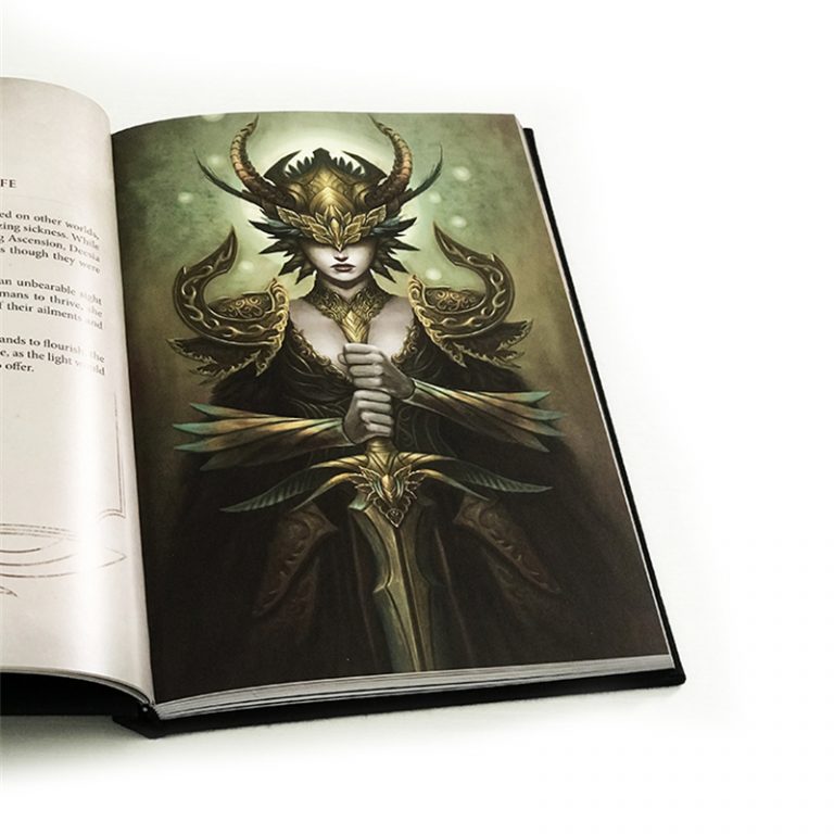 Custom Gold Foil Hardcover Book Printing custom book printing