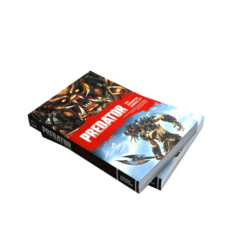 Cheap and high quality novel comic book printing custom book printing