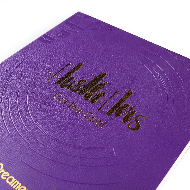Customized cheap soft leather notebook printing custom book printing