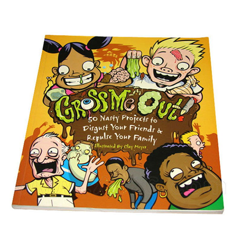 Cheap custom english adult comic book printing custom book printing