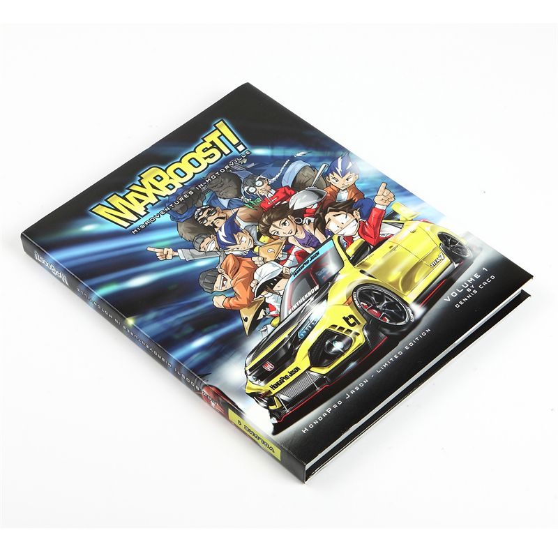 Custom Hardcover Cartoon Comic Book Printing