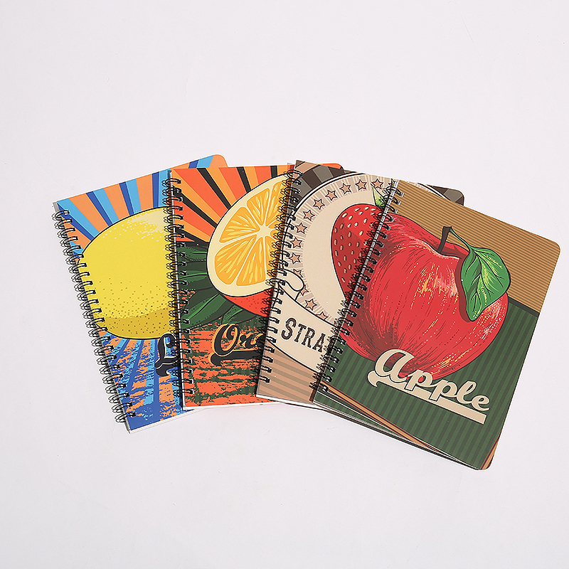 Custom Floral Spiral Bound Book Printing custom book printing