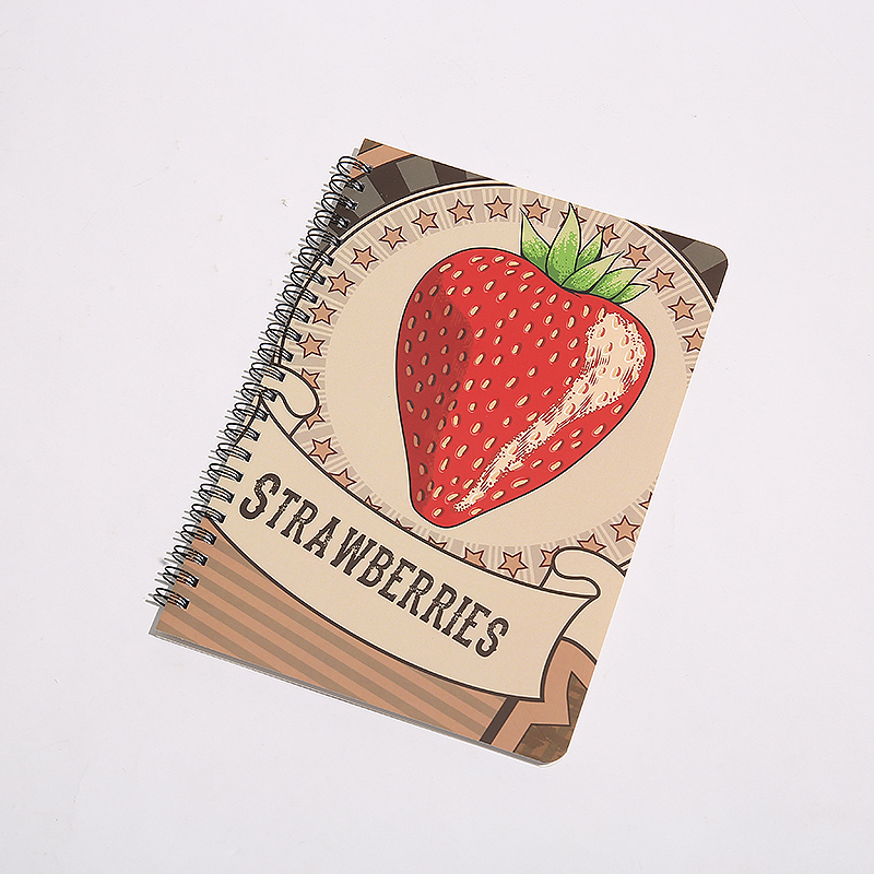 Custom Floral Spiral Bound Book Printing custom book printing