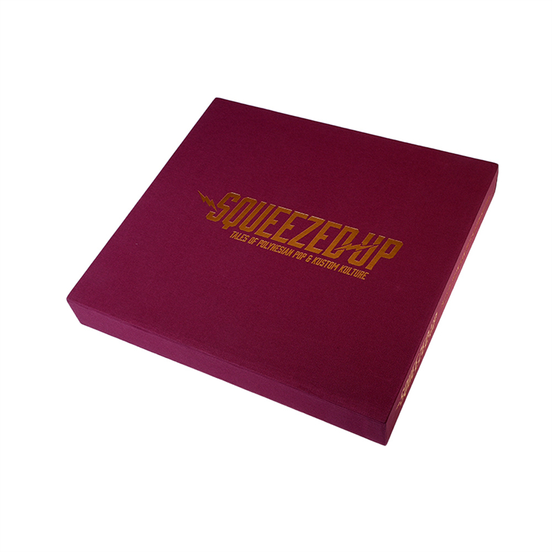 Deluxe hardcover book printing with case custom book printing
