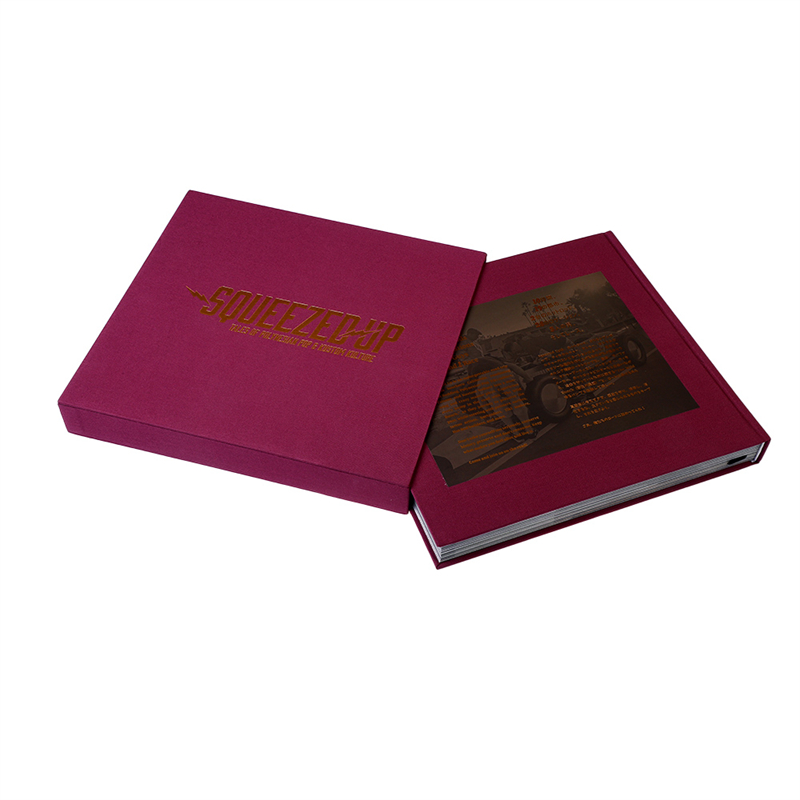 Deluxe hardcover book printing with case custom book printing