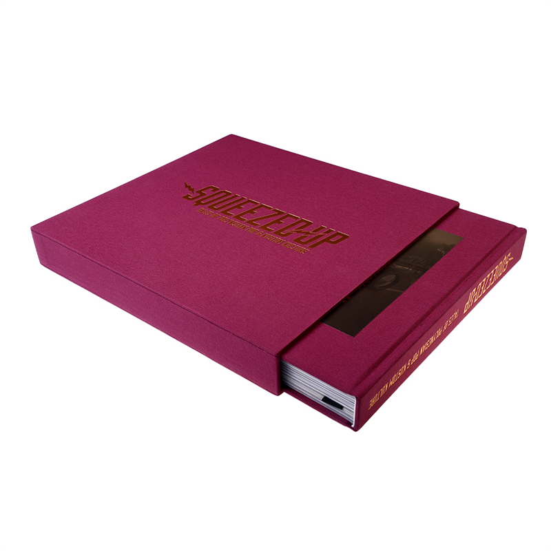 Deluxe hardcover book printing with case custom book printing