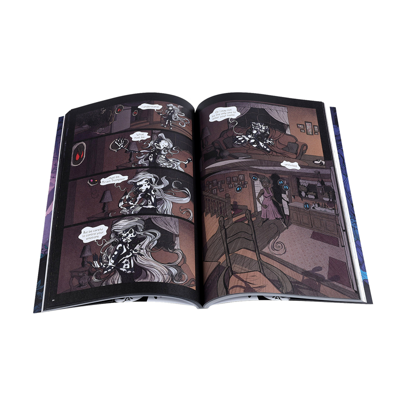 Paperback Softcover Custom Cheap Comic Book Printing custom book printing