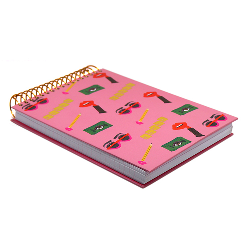 Customized Hardcover Spiral Coil Binding Book Printing custom book