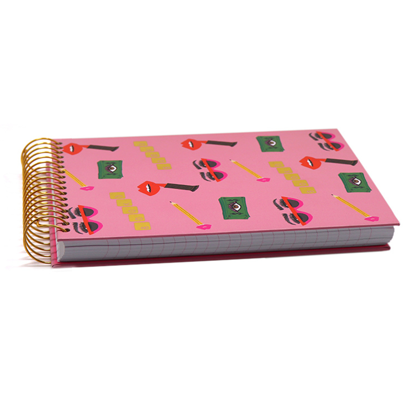 Customized Hardcover Spiral Coil Binding Book Printing custom book