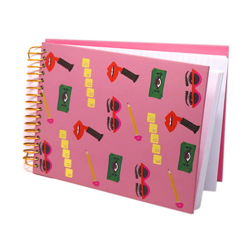 Customized Hardcover Spiral Coil Binding Book Printing custom book