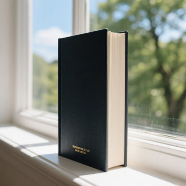 Premium bestselling novel hardcover book printing with high-quality binding