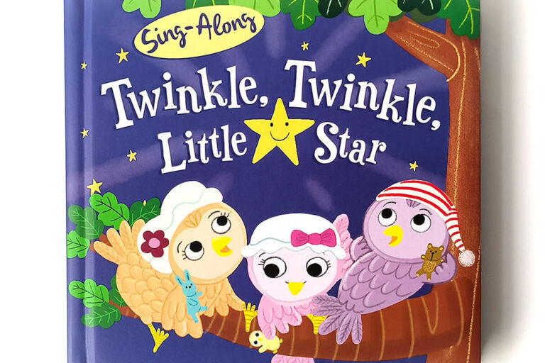 Custom bedtime story children’s book printing with colorful illustrations and hardcover binding