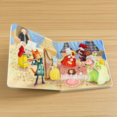 Custom double-sided children’s book printing with colorful illustrations and sturdy pages