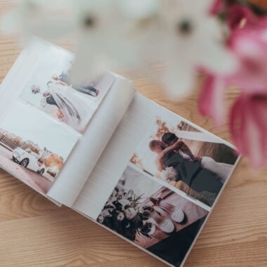 Custom family full-color hardcover photo book printing with vibrant photos