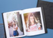 Custom family full-color hardcover photo book printing with vibrant photos