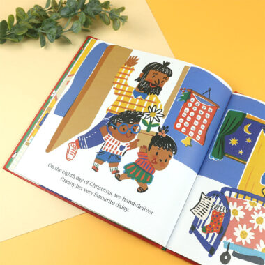 Custom hardcover children’s book printing with vibrant colors and high-quality binding