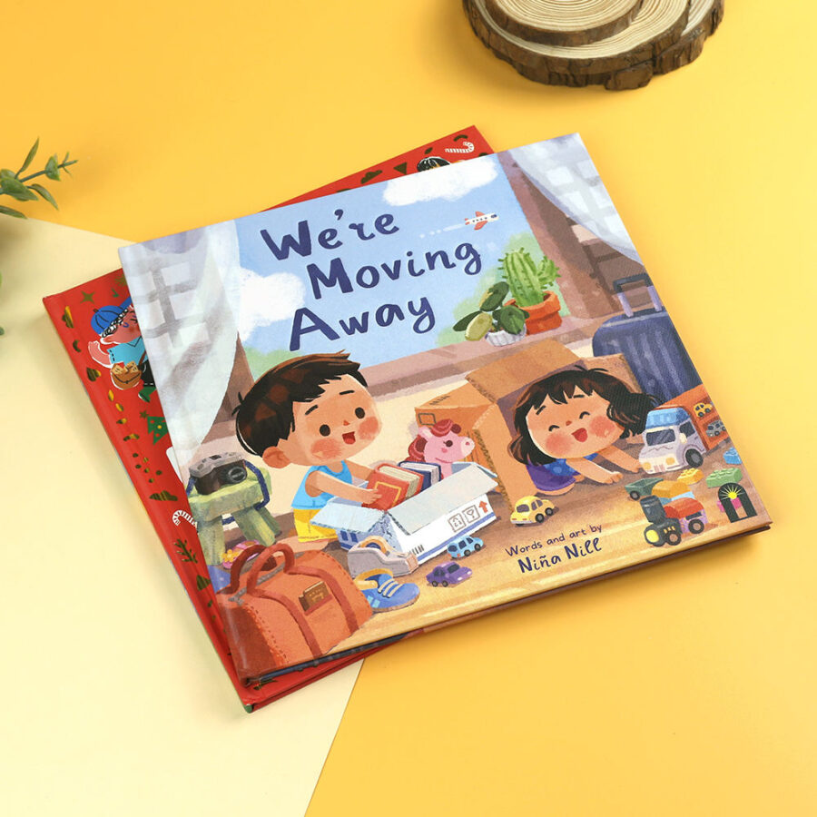 Custom hardcover children’s book printing with vibrant colors and high-quality binding