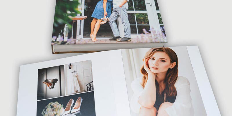 Custom hardcover photography photo book printing with vivid images and premium binding