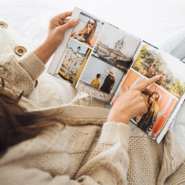 Custom hardcover photography photo book printing with vivid images and premium binding