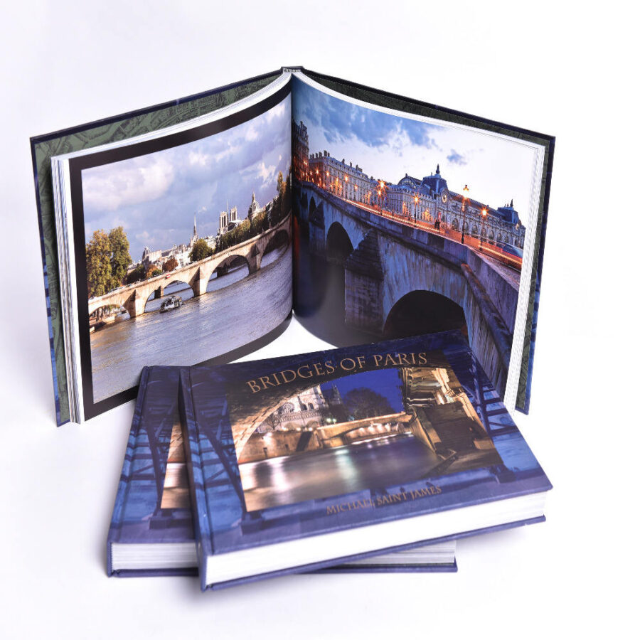 Custom high-quality photo book printing with vivid colors and hardcover binding