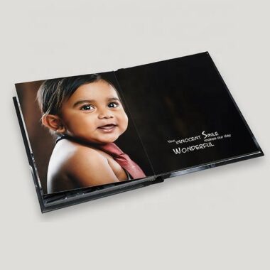 Custom high-quality photo book printing with vivid colors and hardcover binding