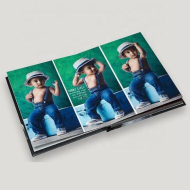 Custom high-quality photo book printing with vivid colors and hardcover binding