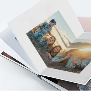 Custom luxury high-quality photo book printing with elegant hardcover and vivid images