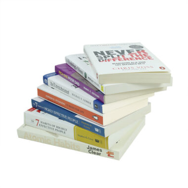 Custom multi-language softcover book printing with professional binding and vibrant colors