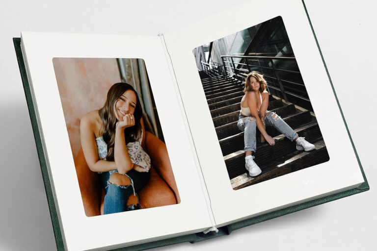 Custom photo book printing for family and wedding memories with hardcover and vivid colors