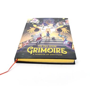 Factory custom hardcover book printing with high-quality binding and vibrant cover design