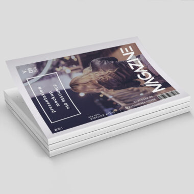 Custom professional softcover book printing for magazines, booklets, and novels