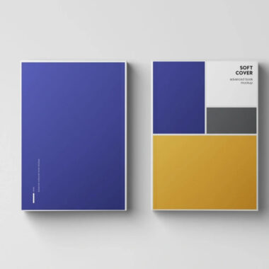 Custom softcover book printing with vibrant colors and professional binding