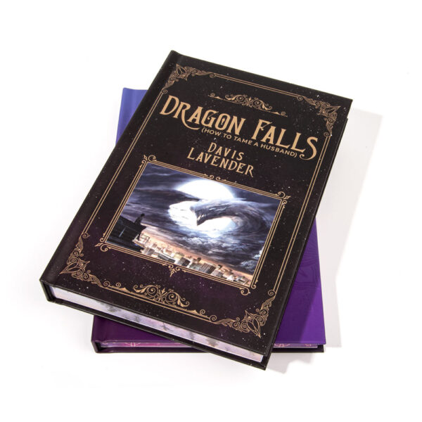 Luxury custom hardcover book printing with high-quality binding and design