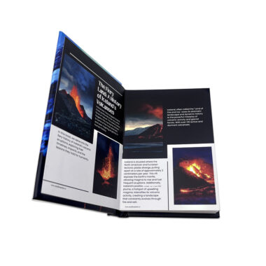 Premium custom hardcover book printing with high-quality binding