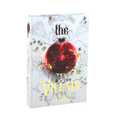 Custom novel story hardcover book printing with elegant design and vivid colors