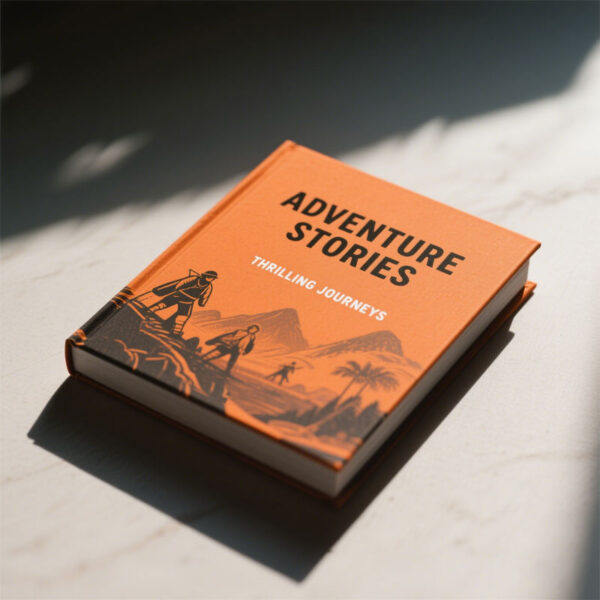 Professional custom hardcover book printing with premium design and binding