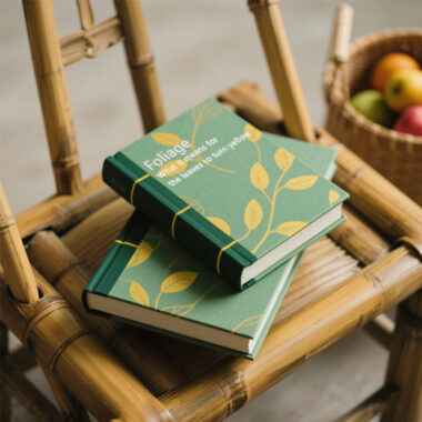 Professional custom hardcover book printing with premium design and binding