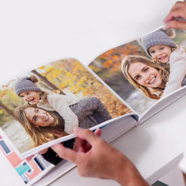 Professional custom high-quality photo book printing with hardcover and vivid colors