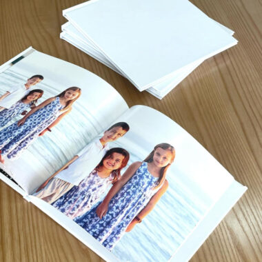 Professional custom high-quality photo book printing with hardcover and vivid colors
