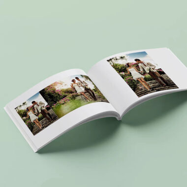 Professional custom high-quality photo book printing with hardcover and vivid colors
