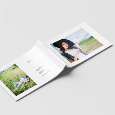 Professional custom high-quality photo book printing with hardcover and vivid colors