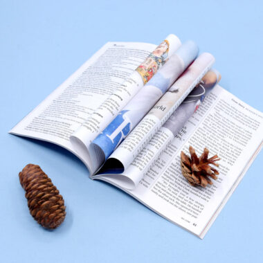 High-quality custom softcover book printing for novels and comics
