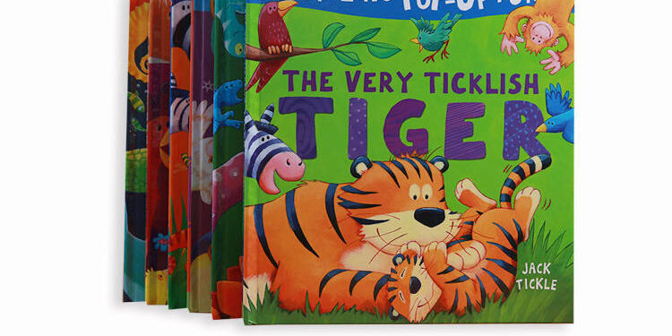 Wholesale custom color children’s book printing with vivid illustrations and durable covers